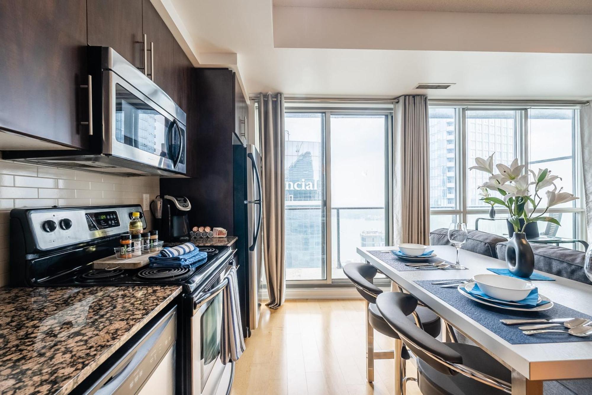 1Br Luxury Condo - Downtown Toronto Bagian luar foto