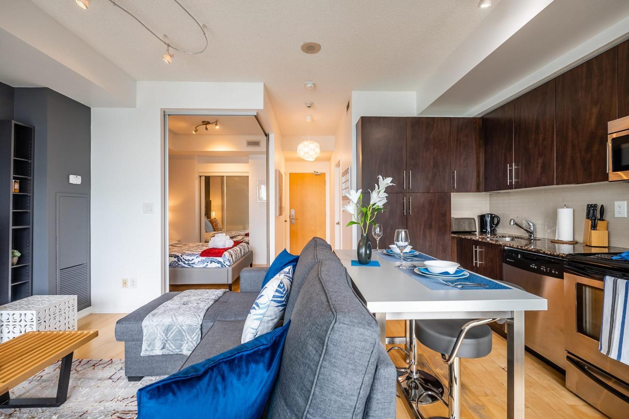 1Br Luxury Condo - Downtown Toronto Bagian luar foto