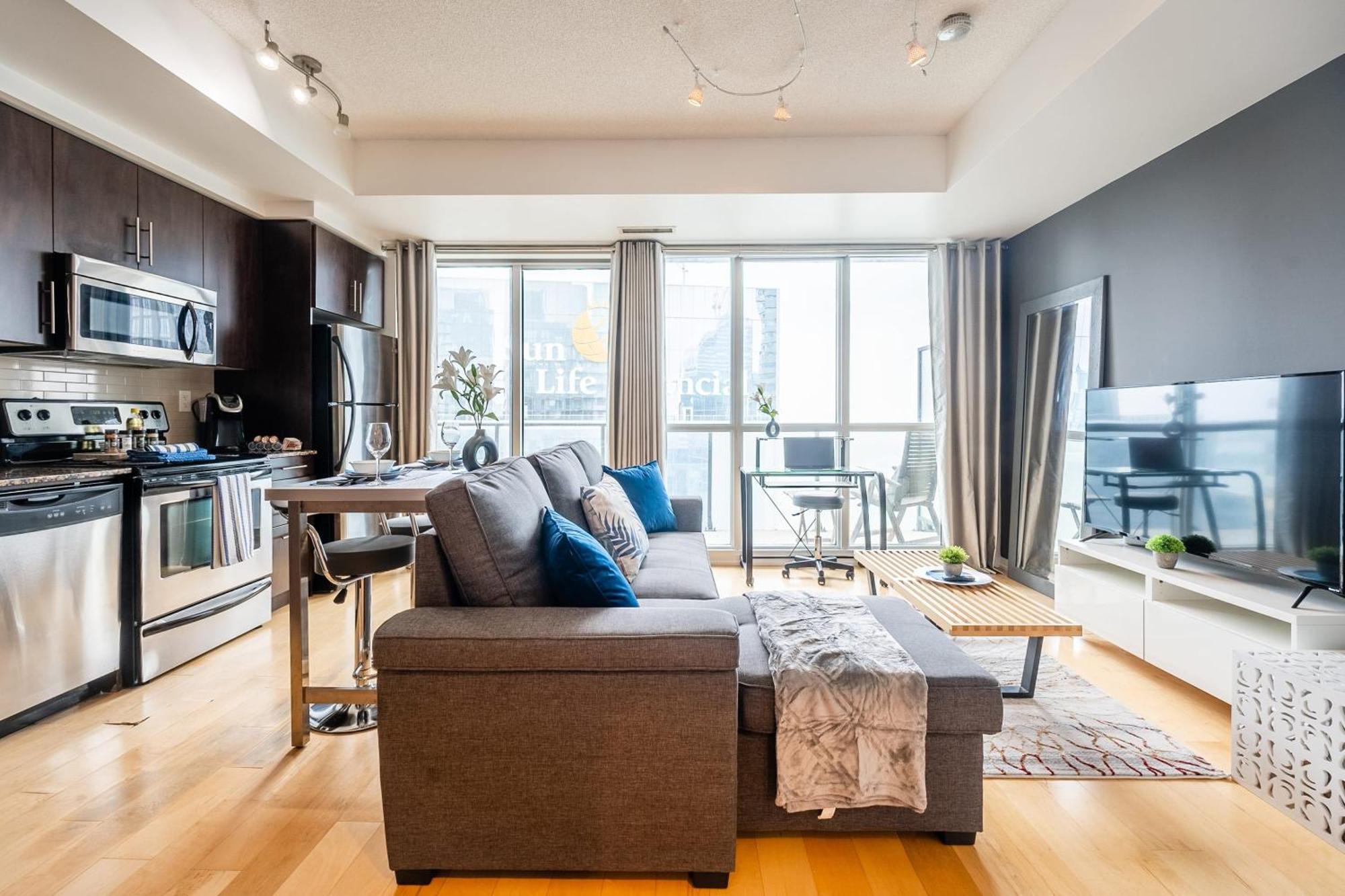 1Br Luxury Condo - Downtown Toronto Bagian luar foto