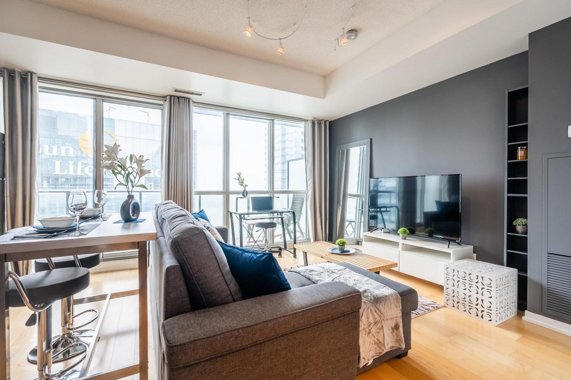 1Br Luxury Condo - Downtown Toronto Bagian luar foto